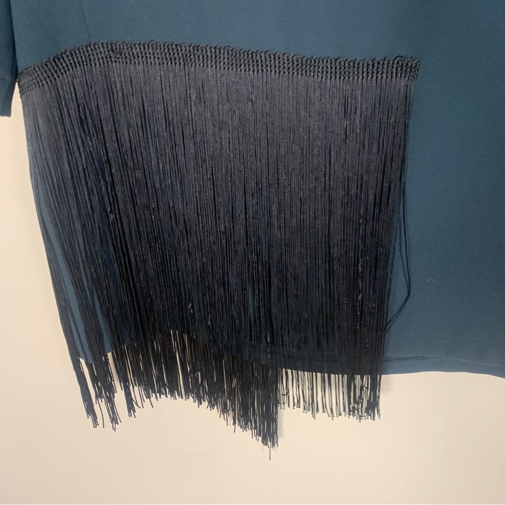ZARA Tassel Detail Blouse Top - Picture 6 of 11